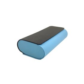 Dual Glasses Case 2-in-1  Double Eyeglasses Case For Women & Men (Option: Blue)