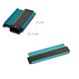 Radial Ruler Contour Gauge Taker Profile Gauge (Option: 10in+5in green)