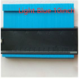 Radial Ruler Contour Gauge Taker Profile Gauge (Option: Light Blue 10inch)