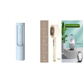 Mini Portable Handheld Garment Steamer Fabric Steam Iron For Clothes Travel Home Appliances Vertical US Plug Ironing Machine (Option: Beige set1-Au-1PCS)