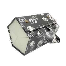 5in1 Sunglasses Travel Case Organizer Hangable, Eyeglasses Foldable Storage Organizer (Option: Gray)