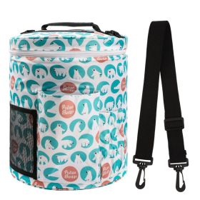 Dustproof Yarn Storage Bucket Bag (Option: EB018 C2)