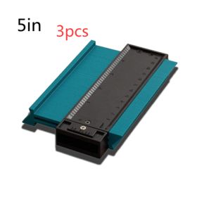 Radial Ruler Contour Gauge Taker Profile Gauge (Option: 3XBlue)